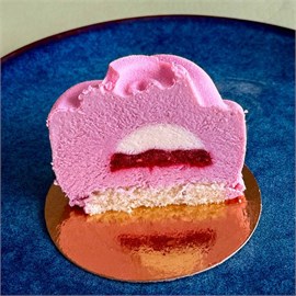 Пирожное малина - ваниль 10053